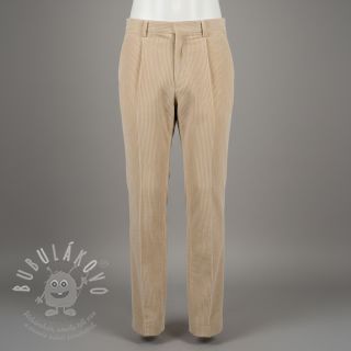 Manšestr 6W WASHED STRETCH sand