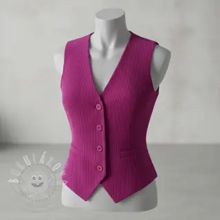 Manšestr 6W COTTON TOUCH fuchsia