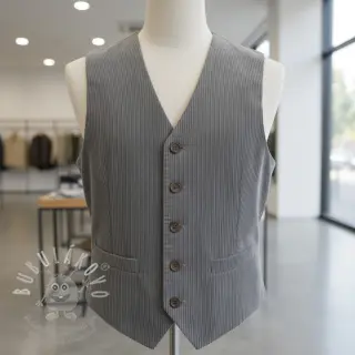 Manšestr 6W COTTON TOUCH dark grey