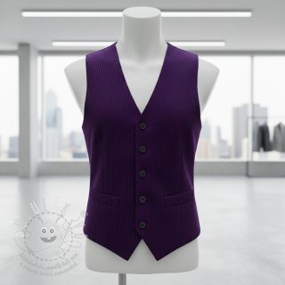 Manšestr 6W COTTON TOUCH purple