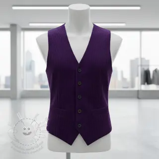 Manšestr 6W COTTON TOUCH purple