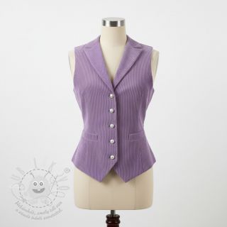 Manšestr 6W COTTON TOUCH lilac