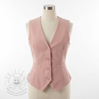 Manšestr 6W COTTON TOUCH rose