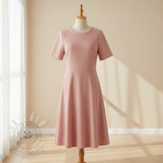 Manšestr 6W COTTON TOUCH rose