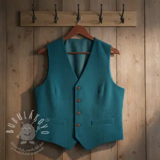 Manšestr 6W COTTON TOUCH aqua