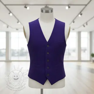 Manšestr 6W COTTON TOUCH cobalt