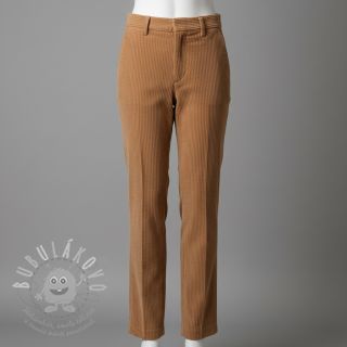 Manšestr 6W COTTON TOUCH light brown