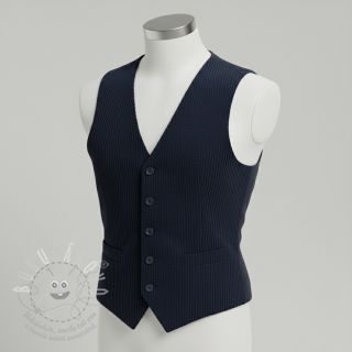 Manšestr 6W COTTON TOUCH navy