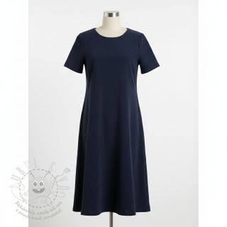 Manšestr 6W COTTON TOUCH navy