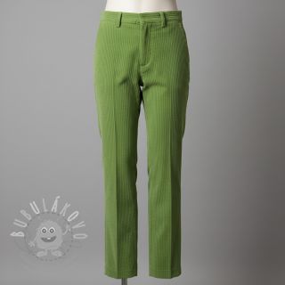 Manšestr 6W COTTON TOUCH green