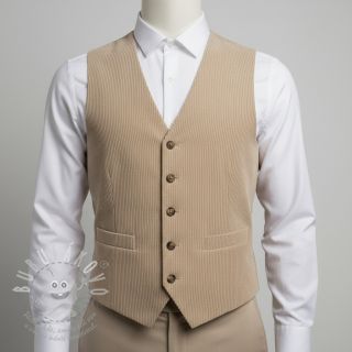 Manšestr 6W COTTON TOUCH natural