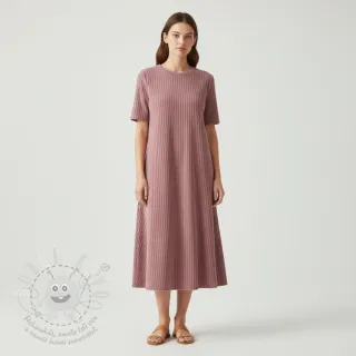 Manšestr 6W COTTON TOUCH dark rose