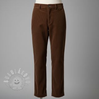 Manšestr 6W COTTON TOUCH brown