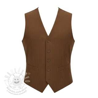 Manšestr 6W COTTON TOUCH brown