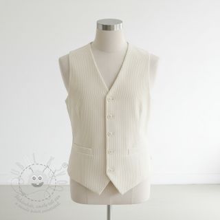 Manšestr 6W COTTON TOUCH ecru