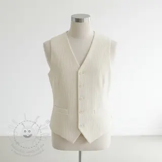 Manšestr 6W COTTON TOUCH ecru