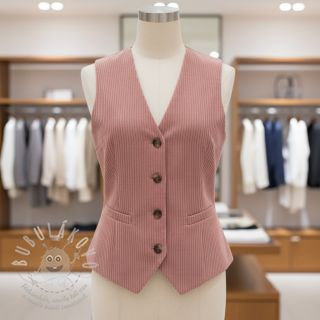 Manšestr 6W COTTON TOUCH old pink