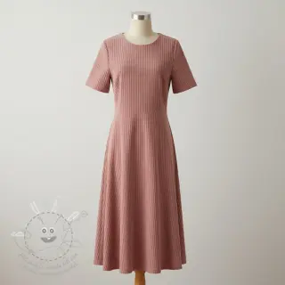 Manšestr 6W COTTON TOUCH old pink