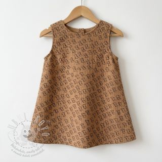 Manšestr STRETCH Little dino sand