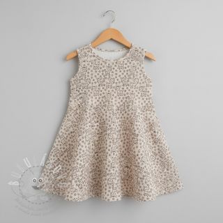 Manšestr STRETCH Little deer light sand