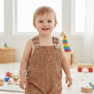 Manšestr STRETCH Little foxes sand