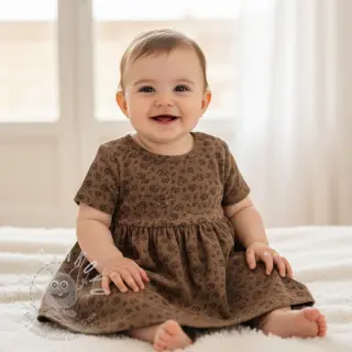 Manšestr STRETCH Little hedgehog taupe