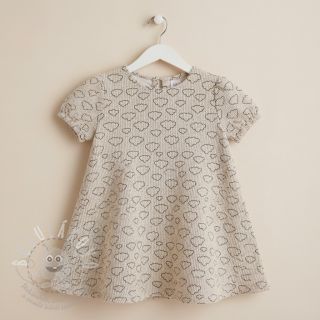 Manšestr STRETCH Little clouds light sand