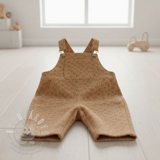 Manšestr STRETCH Little love sand