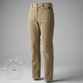 Manšestr STRIPE beige