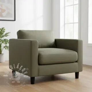 CANVAS STONEWASHED army green