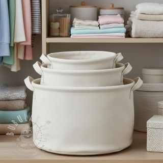 CANVAS STONEWASHED ecru