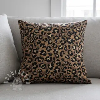 Dekorační látka Animal skin light brown digital print