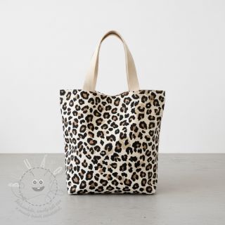 Dekorační látka Linenlook Animal skin natural