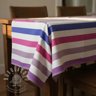 Dekorační látka Stripes multicolour design A