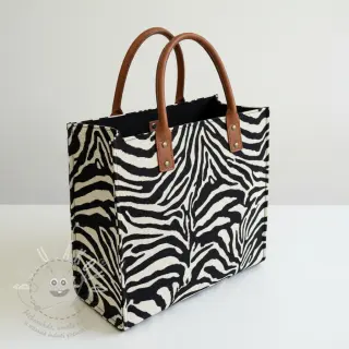 Dekorační látka GOBELIN PREMIUM Zebra Skin