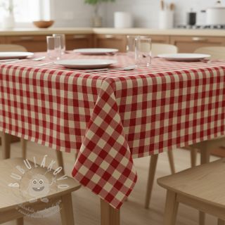 Dekorační látka Celestin LUREX rouge