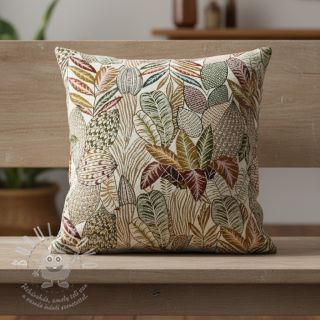 Dekorační látka jacquard Egypte blanc