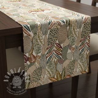 Dekorační látka jacquard Egypte blanc