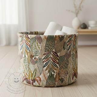 Dekorační látka jacquard Egypte blanc