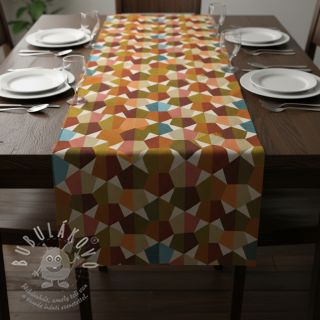 Dekorační látka jacquard Mustang multi