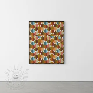 Dekorační látka jacquard Mustang multi