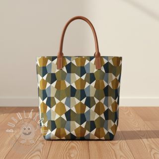 Dekorační látka jacquard Mustang blue