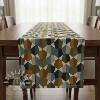 Dekorační látka jacquard Mustang blue