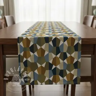 Dekorační látka jacquard Mustang blue