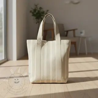 Dekorační látka jacquard LINEN LOOK Etretat lin