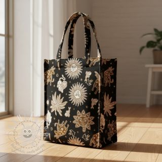 Dekorační látka jacquard Pygmalion noir