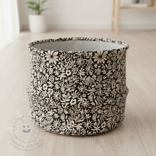 Dekorační látka jacquard Sunlight noir