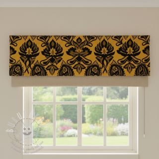 Dekorační látka jacquard Baccara gold