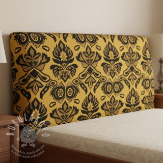 Dekorační látka jacquard Baccara gold