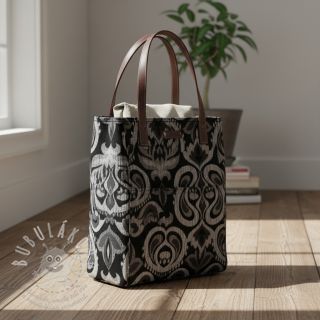 Dekorační látka jacquard Baccara argent